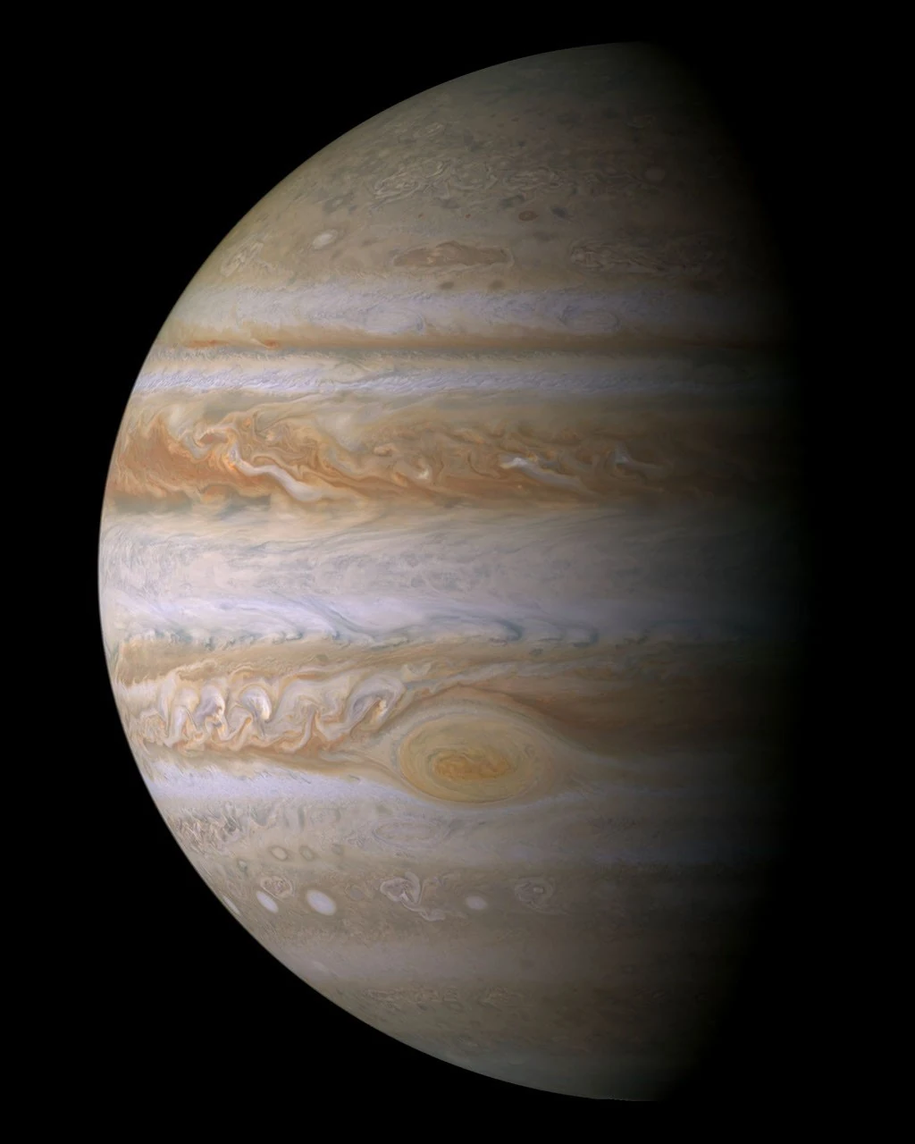 Jupiter photographed by Cassini — NASA/JPL/Space Science Institute
